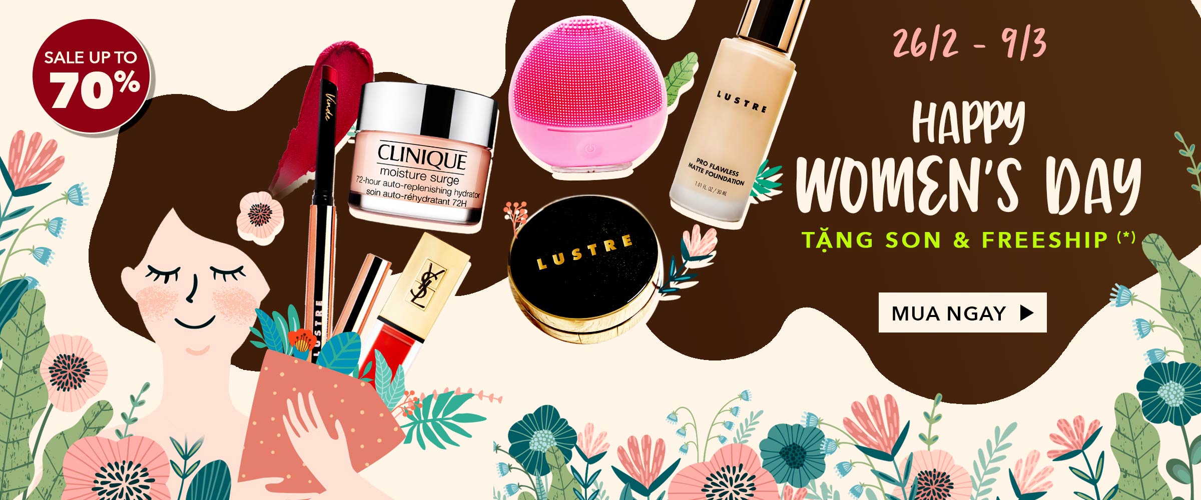 HAPPY WOMEN'S DAY - FREESHIP