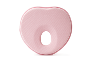 Gối Chống Bẹp Đầu Em Bé Hình Quả Táo Baby Pink