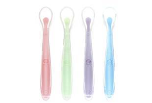 Set 4 Muỗng Ăn Dặm Silicone