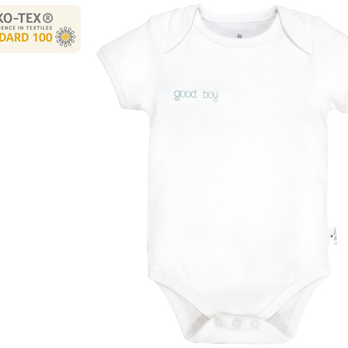 Bộ Liền To The Stars Trắng Cho Bé Trai 09-12 Tháng