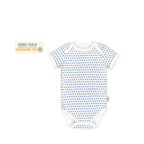 Bộ Liền To The Stars Họa Tiết Ngôi Sao Cho Bé Trai Sơ Sinh