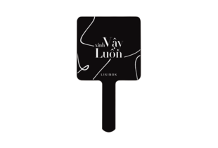 Gương Cầm Tay Lixibox - Black