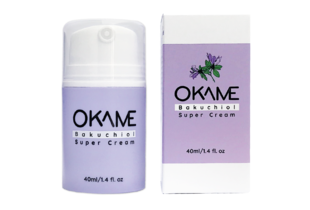 Kem dưỡng chống lão hoá, săn chắc da Okame 1% Bakuchiol Super Cream 40ml