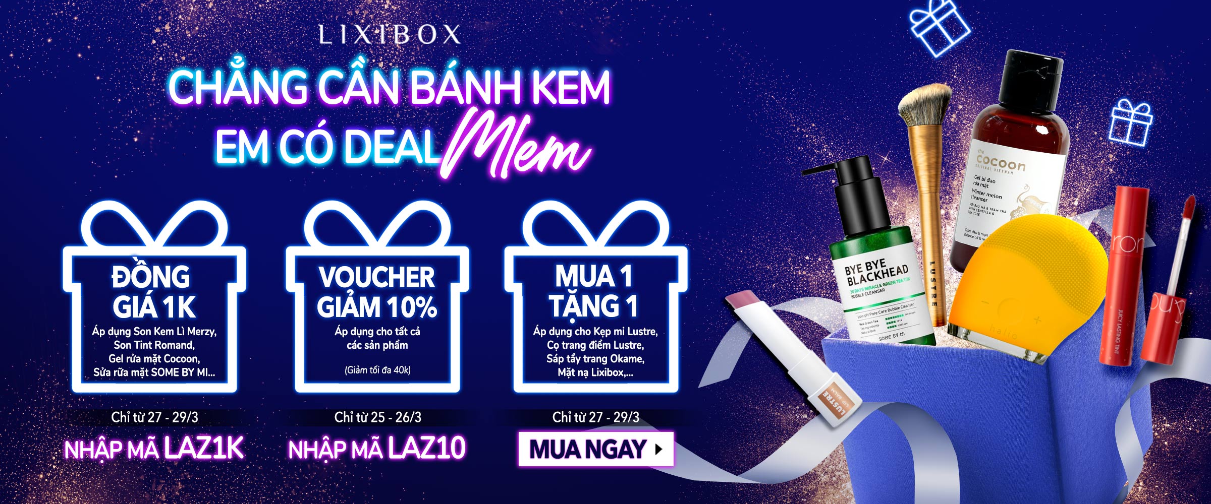 Lixibox's Birthday - Săn Flash Deal Liền Tay