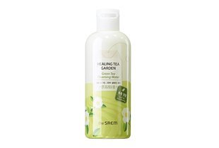 Nước Tẩy Trang The Saem Sạch Nhờn & Se Khít lỗ chân lông- Green Tea Cleansing Water 300ml