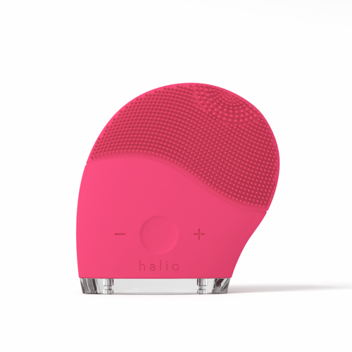 Halio Facial Cleansing & Massaging Device Hot Pink Limited Edition