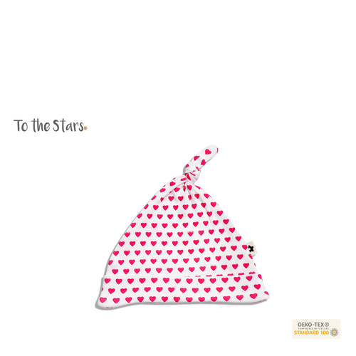 Nón Sơ Sinh To The Stars Họa Tiết Trái Tim Cho Bé 0-06 Tháng
