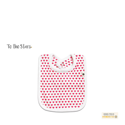 Yếm Sơ Sinh To The Stars Họa Tiết Trái Tim