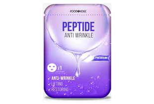 Mặt Nạ Hỗ Trợ Trẻ Hoá Mờ Nếp Nhăn Foodaholic Peptide Peptide Anti Wrinkle Mask 23ml