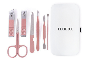 Bộ Dụng Cụ Cắt Móng Tay 7 Món Lixibox Rose Gold Manicure Set 7pcs