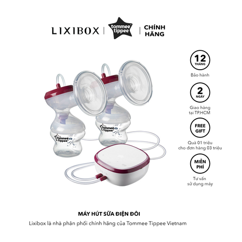 Máy Hút Sữa Điện Đôi Tommee Tippee Made For Me Chính Hãng