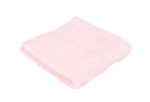 Khăn Mặt Cotton Màu Hồng 28x42cm
