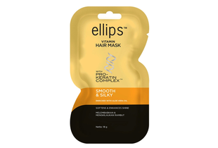 Kem Ủ Tóc Ellips Pro Keratin Dưỡng Tóc Bóng Mượt Smooth & Silky 18g
