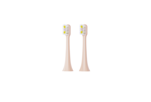 Bộ 2 đầu bàn chải điện Halio Sonic SmartClean Electric Toothbrush Brush Head Coral