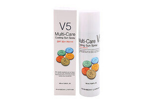 Xịt Chống Nắng Toàn Thân Rainbow L'affair Multi-Care V5 Cooling Sun Spray SPF50+ PA+++ 180ml