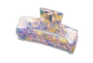 Kẹp Tóc Xà Cừ Umi Marbled Hair Claw - Purple
