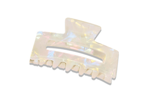Kẹp Tóc Xà Cừ Umi Marbled Hair Claw - Ivory