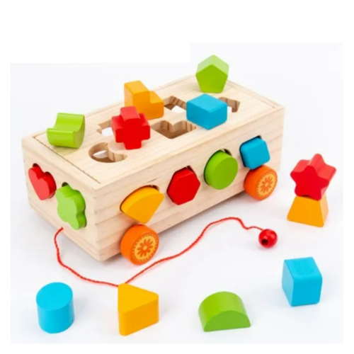 Đồ Chơi Gỗ Xếp Hình Shape Matching Trailer
