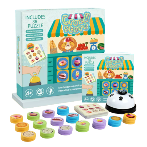 Đồ Chơi Gỗ Ghép Hình Crazy Store