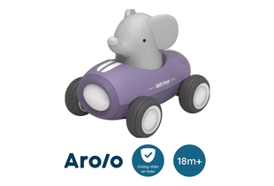 Xe Đồ Chơi Mô Hình Có Đèn Nhạc Arolo Elephant Driver