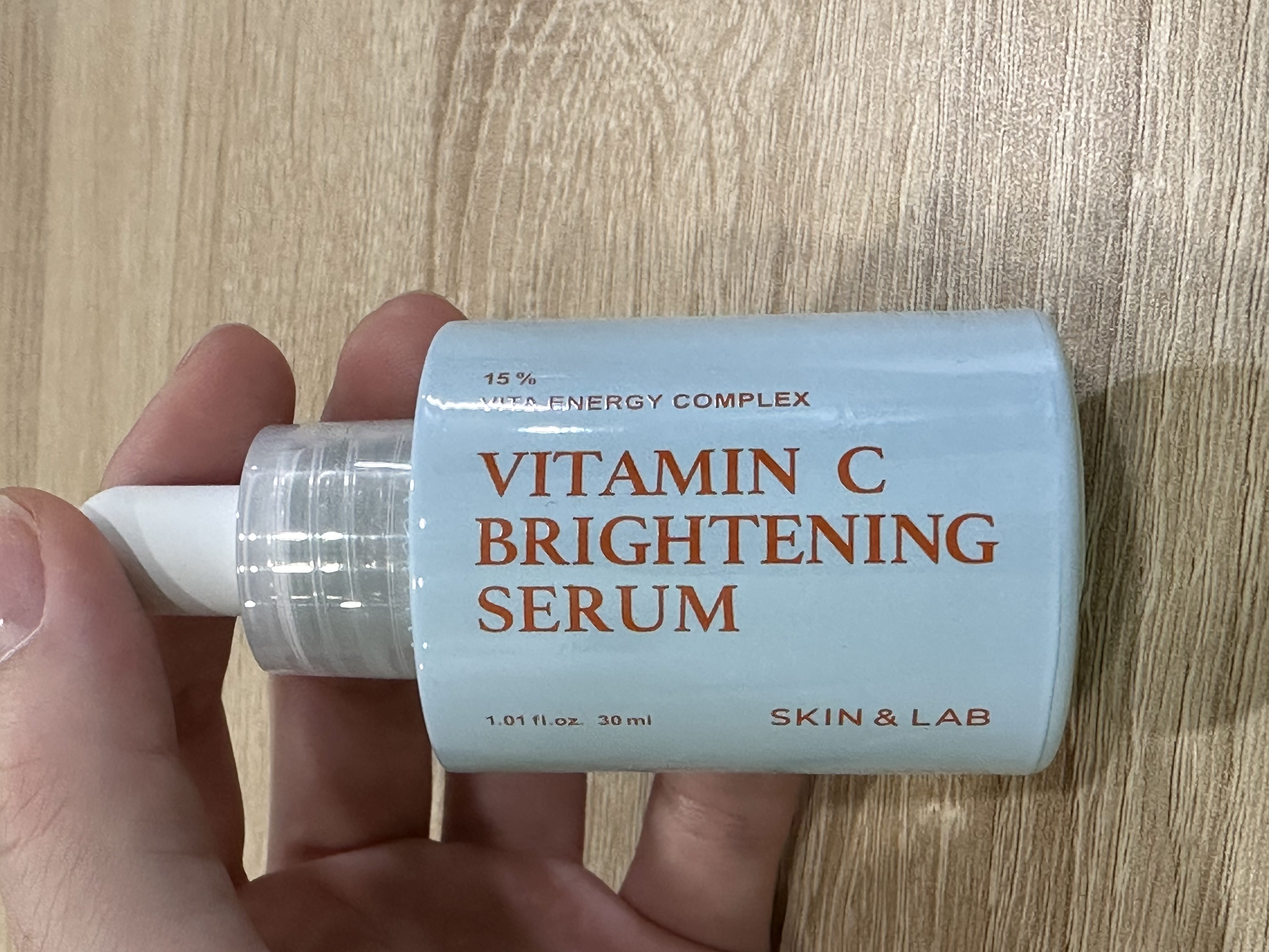 Tinh chất Vitamin C sáng da mờ thâm SKIN&LAB Brightening Serum with 15