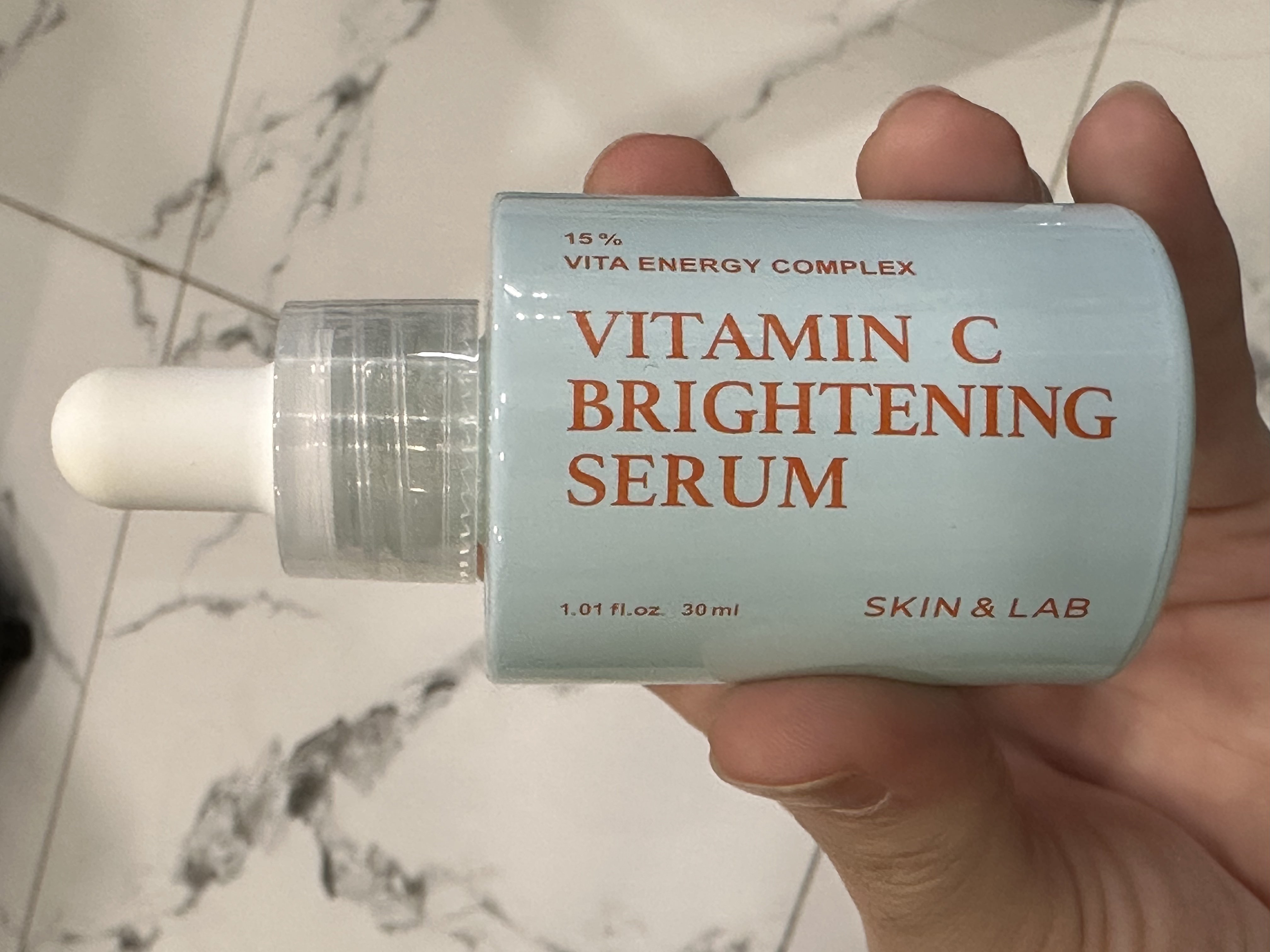 Tinh chất Vitamin C sáng da mờ thâm SKIN&LAB Brightening Serum with 15