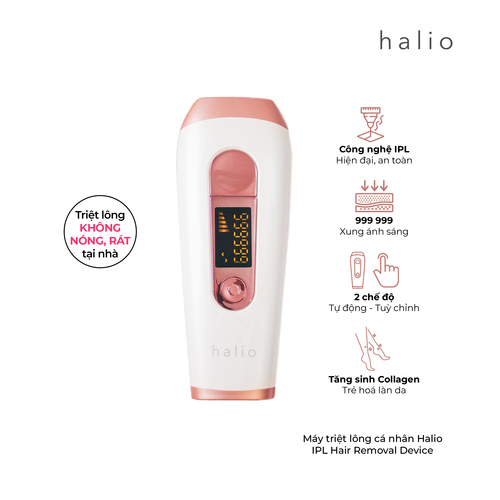 Máy triệt lông cá nhân Halio IPL Hair Removal Device