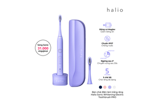 Bàn chải điện Halio Sonic Whitening Electric Toothbrush PRO Periwinkle Limited Editon