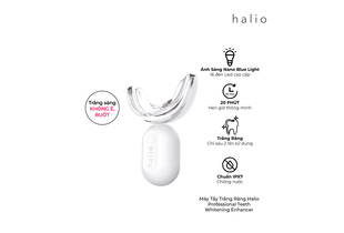 [Kèm Set Bút] Máy Tẩy Trắng Răng Halio Professional Teeth Whitening Enhancer