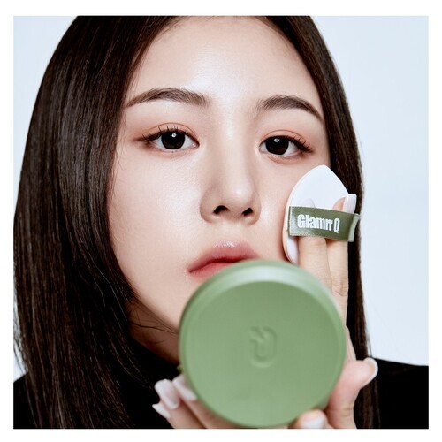 Phấn Nước Trang Điểm GLAMRR Q Vegan Super Cover Cushion 15g #01 Light Beige