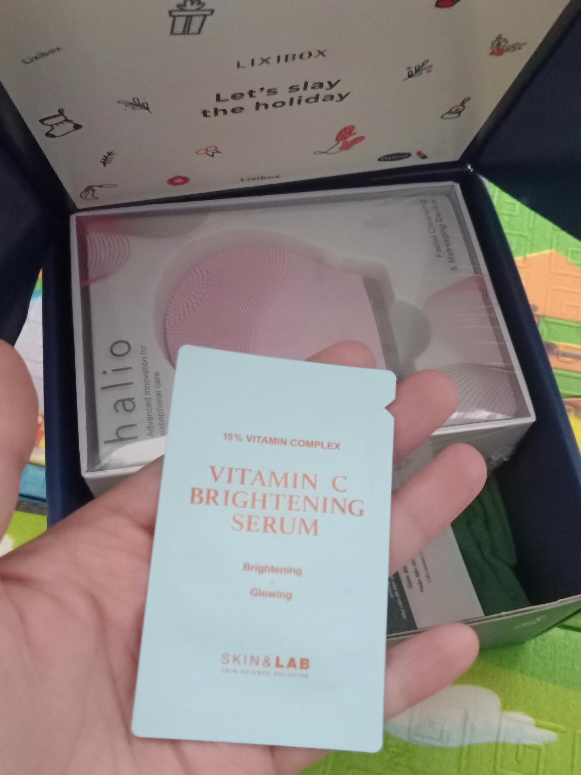 Tinh chất Vitamin C sáng da mờ thâm SKIN&LAB Brightening Serum with 15