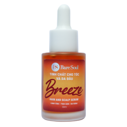 [Co-Brand] Tinh Chất Baresoul Hair & Scalp Serum Breeze Dưỡng Tóc Bóng Mượt & Da Đầu Khoẻ 30ml