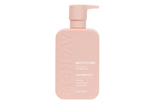 Dầu Gội MONDAY MOISTURE Dành Cho Tóc Khô, Hư Tổn 354ml, sản phẩm chứa thành phần không chứa SLS và Paraben, giúp cung cấp độ ẩm cho tóc, lý tưởng cho tóc khô và hư tổn.