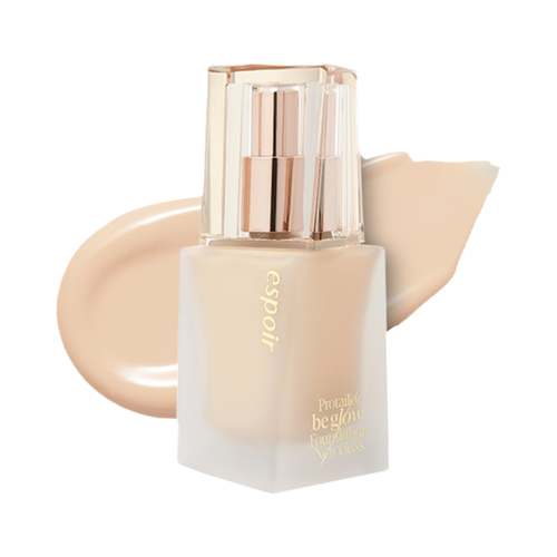 Kem Nền Espoir Pro Tailor Be Glow Foundation New Class 2023 SPF27 PA++ Siêu Che Phủ 30gr Beige