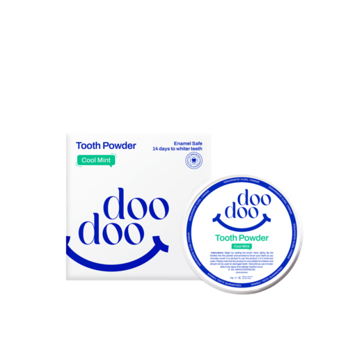 Bột Trắng Răng Doodoo Toothpowder Cool Mint 50g