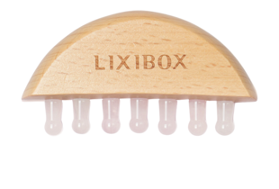 Lược Massage Đầu Đá Thạch Anh Hồng Lixibox Rose Quartz Head Massager