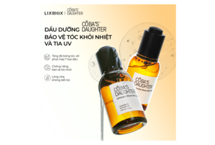 Serum Tóc CoBa's Daughter Ultimate Gloss Hair Serum 50ml, dưỡng tóc tuyệt vời với công thức 7 loại dầu, bảo vệ khỏi nhiệt và tia UV. Cung cấp độ bóng và giữ cho tóc luôn mềm mượt.