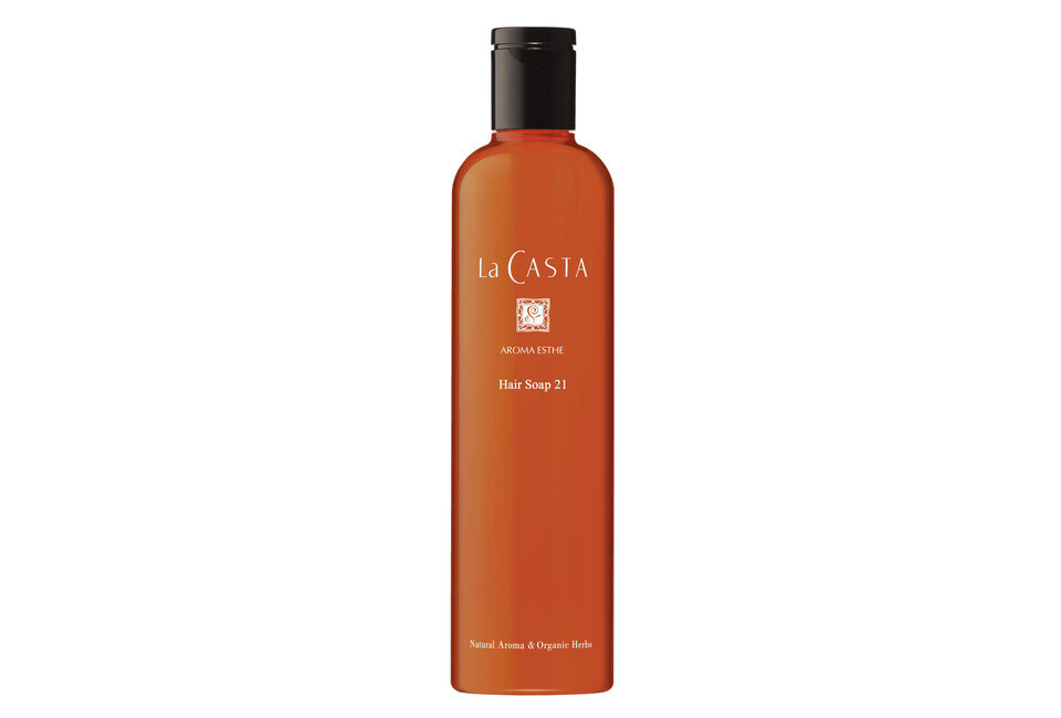 Dầu Gội La CASTA Aromaesthe Hair Soap 21 Tóc Suôn Mượt - Giảm Xơ Rối 300ml, giúp tóc mềm mượt và dễ chải, chứa chiết xuất từ thảo dược tự nhiên, mang lại sự tươi mới cho tóc.