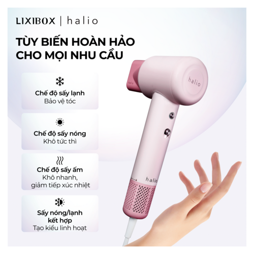 Máy Sấy Tóc Halio High Speed Ionic Hair Dryer