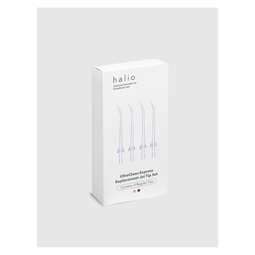 Set 4 Đầu Tiêu Chuẩn Thay Thế Máy Tăm Nước Halio UltraClean Express Replacement Jet Tip Set