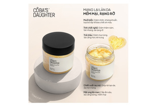 Bộ chăm sóc cơ thể tẩy tế bào chết & dưỡng ẩm cho da - CoBa's Daughter Exfoliate & Nourish Bodycare Set gồm sản phẩm tẩy tế bào chết muối mật ong nghệ, mang lại làn da mềm mại, rạng rỡ và ẩm mượt.