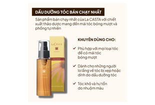 Tinh Chất Dưỡng Tóc La CASTA Aromaesthe Hair Emulsion Phục Hồi Tóc Hư Tổn 80ml, sản phẩm chăm sóc tóc phù hợp cho mọi loại tóc, giúp tóc bóng mượt và phục hồi hư tổn, đặc biệt cho tóc khô và nhuộm màu.