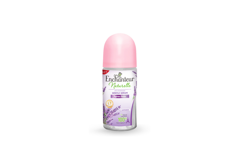 Serum lăn khử mùi thiên nhiên Enchanteur Naturelle hương hoa Lavender 25ml, mang lại sự khử mùi suốt 72H. Sản phẩm chứa thành phần tự nhiên, an toàn cho da, thích hợp cho cả làn da nhạy cảm. Đây là món quà tuyệt vời cho bản thân hoặc người thân!