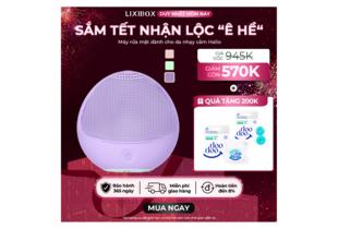 Máy Rửa Mặt Dành Cho Da Nhạy Cảm Halio Sensitive Facial Cleansing & Massaging Device Purple Rain Limited Edition với ưu đãi giảm giá, đi kèm quà tặng và bảo hành 365 ngày.