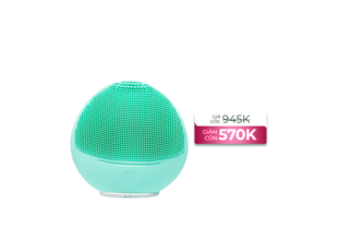 Máy rửa mặt dành cho da nhạy cảm Halio Sensitive Facial Cleansing & Massaging Device Sweet Mint Limited Edition với màu xanh mint, hiệu suất cao, giúp làm sạch và massage da mặt. Hiện đang giảm giá từ 945K còn 570K.