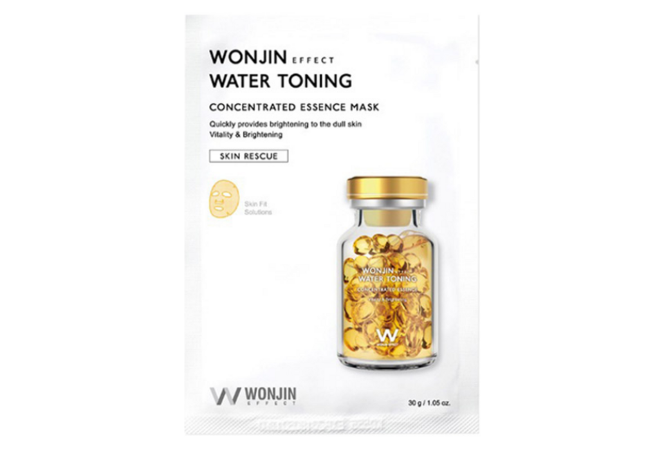 Mặt Nạ Dưỡng Trắng WonJin Effect Water Toning Mask 30g giúp dưỡng ẩm và làm sáng da, mang lại sức sống cho làn da xỉn màu với chiết xuất cô đặc.