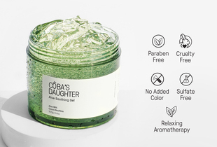 Gel Dưỡng Da Nha Đam Hương Dừa CoBa’s Daughter Aloe Soothing Gel 70gr có chất lượng cao, giải tỏa da với thành phần chiết xuất nha đam 99%. Sản phẩm không chứa paraben, sulfate hay màu nhân tạo, mang đến trải nghiệm thư giãn.