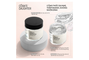 Gel Dưỡng Da Nha Đam Hương Dừa CoBa’s Daughter Aloe Soothing Gel 70gr, chứa 99% nha đam, cung cấp độ ẩm sâu, giúp làm dịu da tức thì, không nhờn dính. Công thức có glycerin và vitamin E hỗ trợ bảo vệ da.