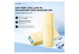 Máy Triệt Lông Halio SilkGlow IPL với công nghệ IPL hiện đại, giúp loại bỏ lông hiệu quả chỉ trong 3 tuần. Thiết kế nhỏ gọn, không đau, không phản ứng với da nhạy cảm.
