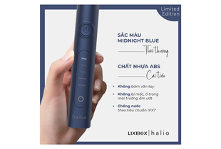 Combo Tóc Đẹp – Cười Xinh với sắc màu Midnight Blue, chất nhựa ABS cao cấp, chống nước theo tiêu chuẩn IPX7, không bám vân tay, không bị mốc trong môi trường ẩm ướt.